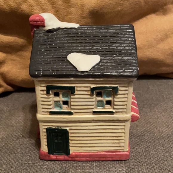 Christmas Village Ceramic Hardware Store, lighted option - Picture 10 of 12